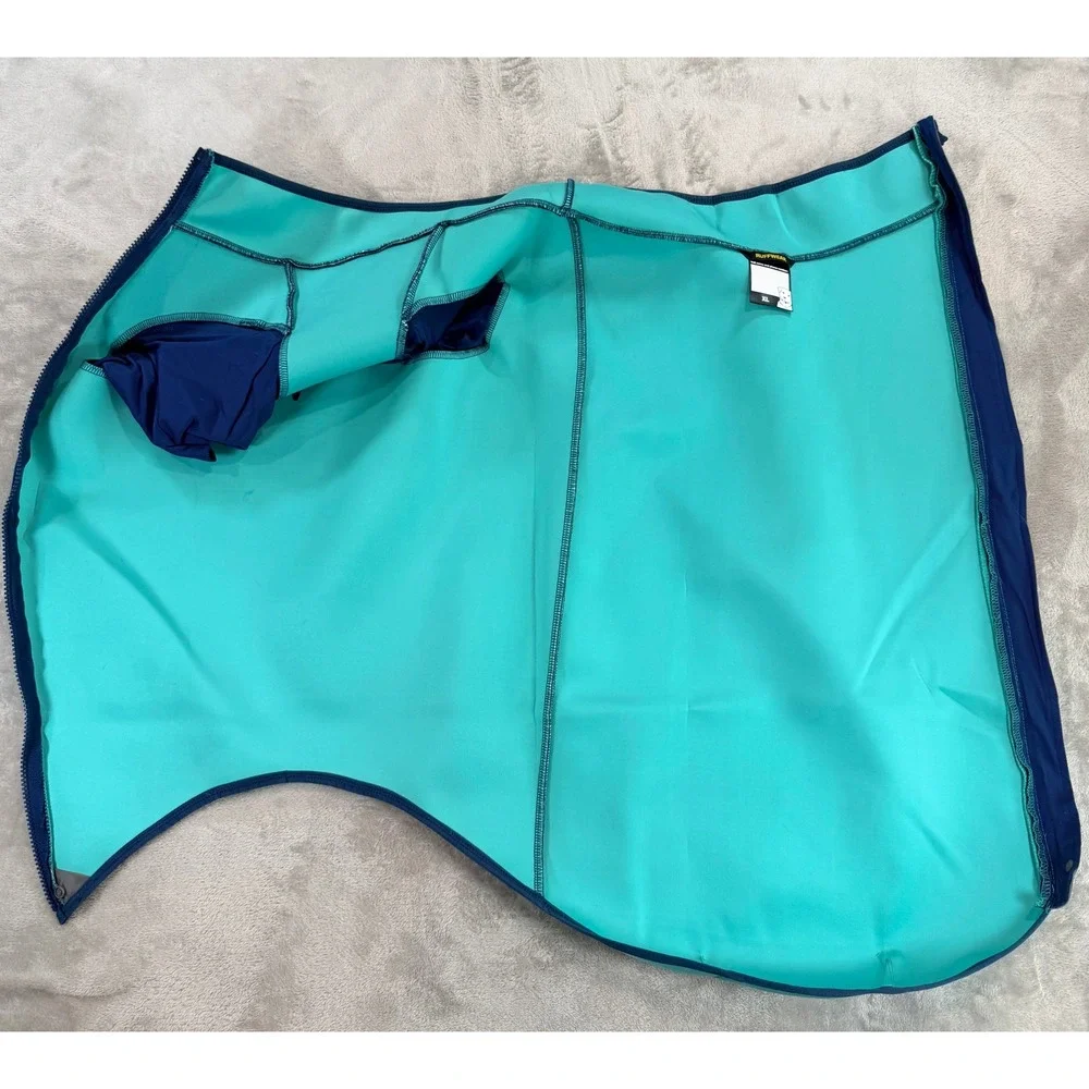 NWT Ruffwear Dog Undercoat Water Jacket Aurora Teal XL